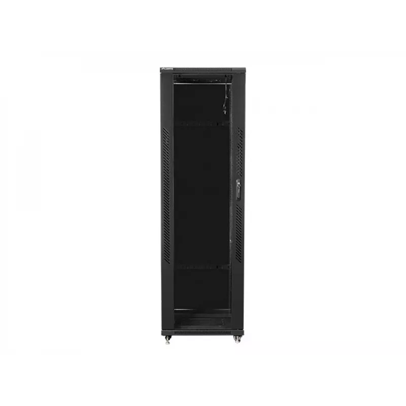 Lanberg | 19-Zoll-Freistehender Rackschrank 42U/800x1000 (Flat Pack) | FF01-8042-12B | Schwarz