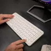 Kabellose Tastatur Tellur TLL491241 Mini Weiß — kompaktes Layout, kabellose Verbindung