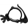EUROLITE Clamp TPC-10QCB schwarz für Traversen und Leuchten, Sicherheitshaken aus Metall