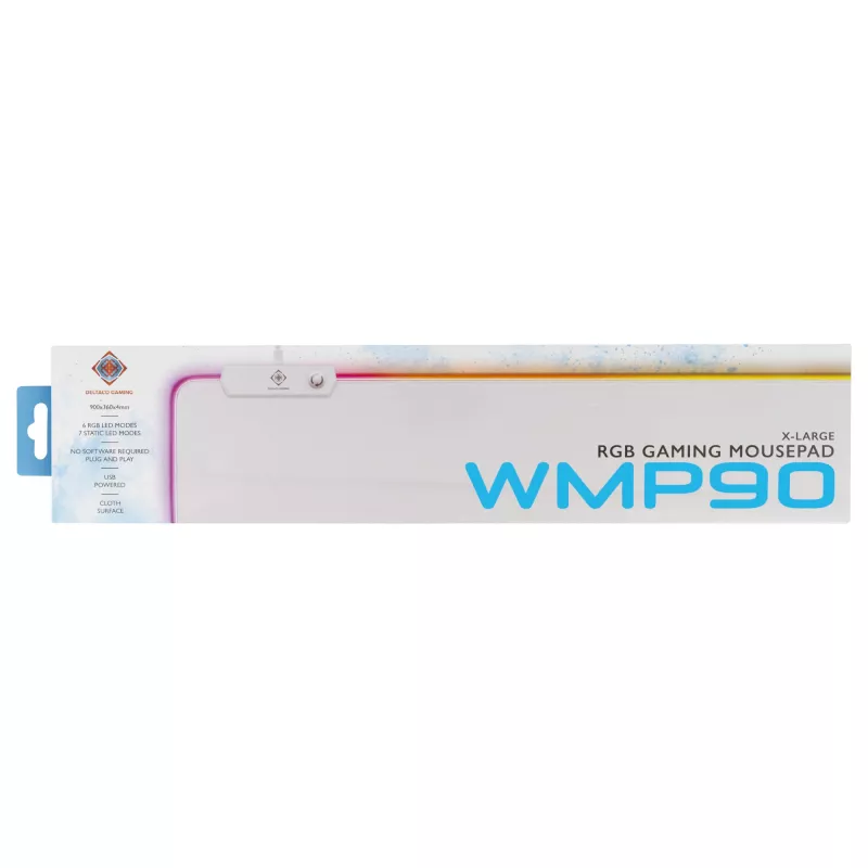Mauspad Deltaco GAM-079-W