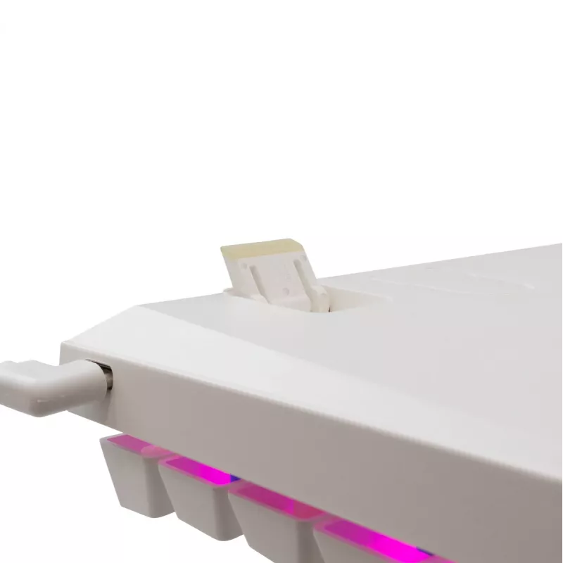 Mechanische Tastatur White Shark Wakizashi-2 US Red Switch, Tenkeyless/US-Layout, Weiß