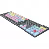 Tastatur LogicKeyboard LKB-PT-TM — Full-Size (100%) Bluetooth QWERTZ Deutsch, Titangrau