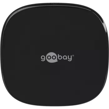 Goobay 64675 Kabelloser Ladeempfänger für Mobilgeräte Telefon/Smartphone – Smartwatch – Tablet USB Typ-C (64675)