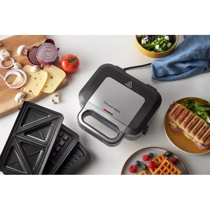 Russell Hobbs 26810-56 Sandwichmaker 750 W Schwarz, Edelstahl