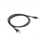 Netzwerkkabel LANBERG PCU5-10CC-0100-BK RJ-45 Cat5e, U/UTP, 1 m, Schwarz