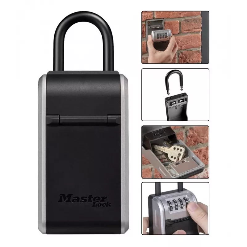 MASTERLOCK 5480EURD Kombinationsschlosskoffer – robustes Design, Modell 5480EURD