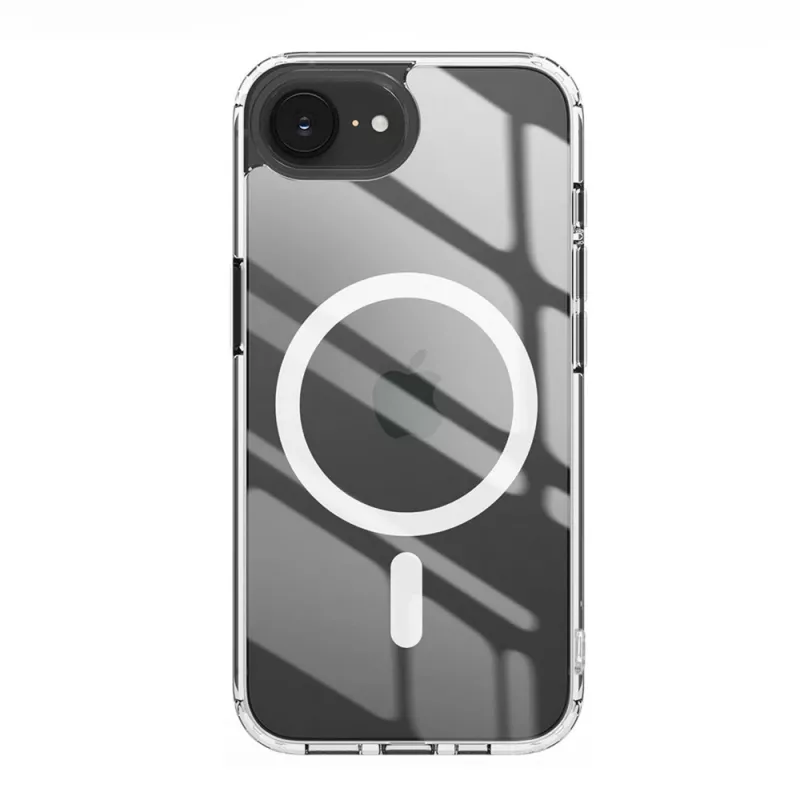 Nevox StyleShell SHOCKFlex - iPhone 16e/17e kompatibel zu MagSafe transparent