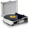 Riemengetriebener Plattenspieler Lenco TT-115CR creme — Koffer-Plattenspieler, USB-Aufnahme, Bluetooth 5.0, 33/45/78 U/min