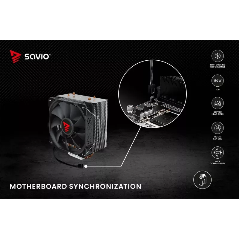 SAVIO VORTEX X2 CPU-Kühler