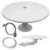 MACLEAN MCTV-947 aktive Außenantenne 32 dB mit Typ-F-Anschluss für TV-Empfang