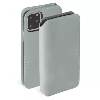 Handyhülle Krusell Sunne für Apple iPhone 11 Pro — Vintage Grau, Folio-Hülle mit Kartenfach