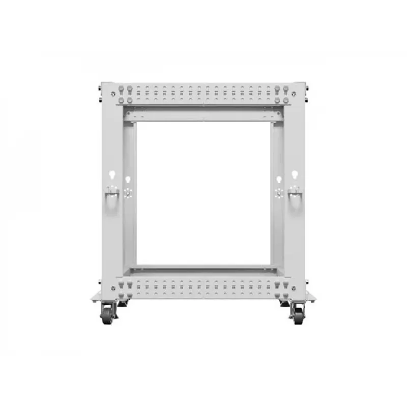 19 Zoll Open Rack LANBERG 12U, einstellbare Tiefe 600–1100 mm, grau