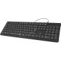 Hama KC-200 Tastatur Home/Office USB QWERTY Ukrainisch Schwarz