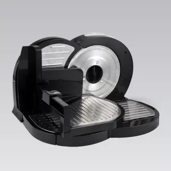 Lebensmittelschneidemaschine Maestro MR-591 — elektrische Küchenschneidemaschine, Modell MR-591, schwarz