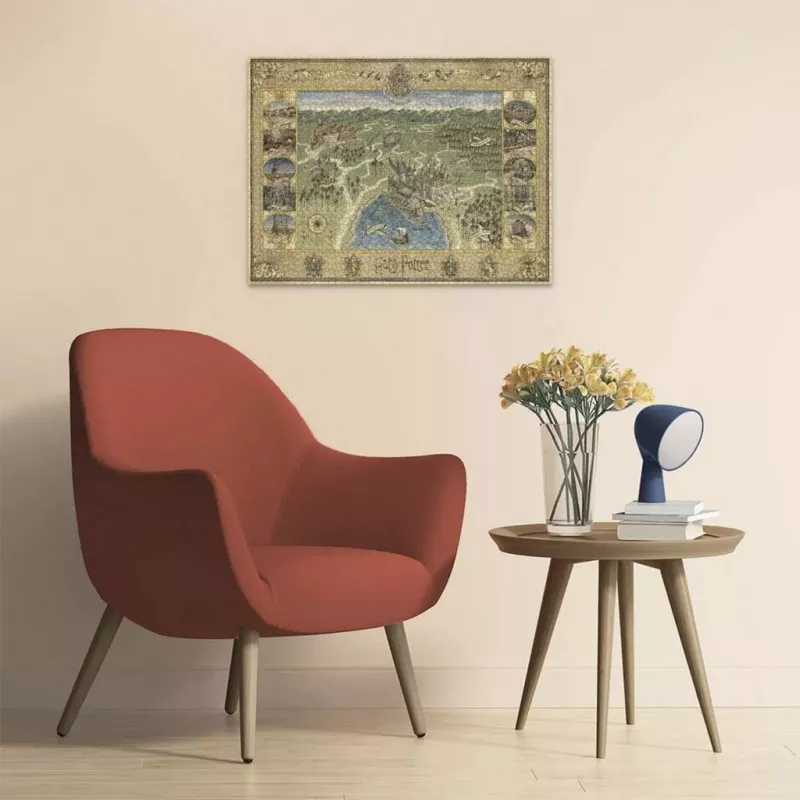 Ravensburger Puzzle Hogwarts Karte 1500 Teile – Ravensburger 1500 Teile