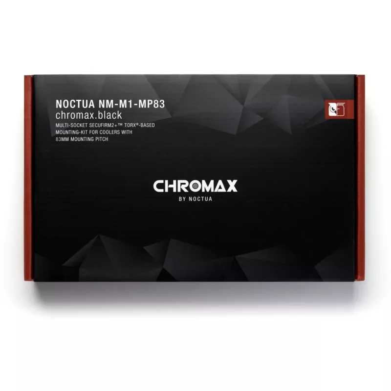 NM-M1-MP83 chromax.Schwarz, Montage (schwarz)