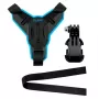 Telesin Motorradhelm-Kinnhalterung GP-HBM-MT7 J-Hook für Sportkameras