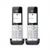 Gigaset COMFORT 500HX duo Analog/DECT Telefon Anruferkennung Schwarz, Silber