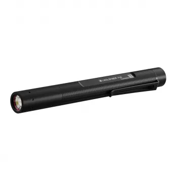 Taschenlampe Ledlenser P2R Schwarz – wiederaufladbare kompakte Stiftlampe