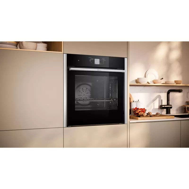 Neff B64CT73N0 Backofen 71 L Schwarz, Edelstahl