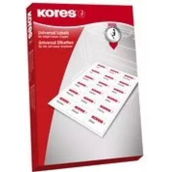 Selbstklebendes Etikett Rechteck Kores L10574.10FT