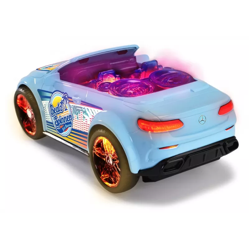 Car Dickie Toys Mercedes-Benz E-Class Beat Spinner Blau 3 AA-Batterien