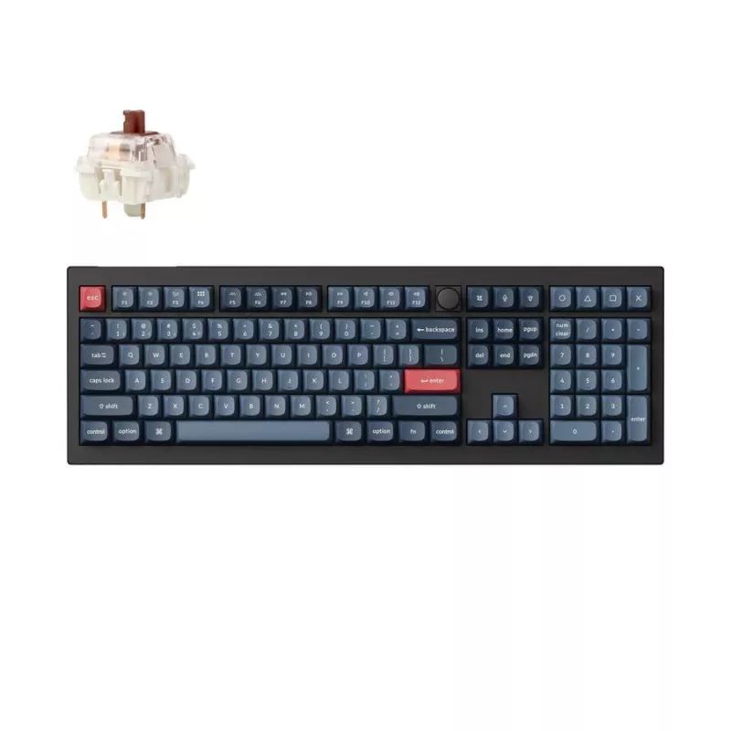 Tastatur Wrl V6 MAX/CARBON Schwarz V6M-D3 Keychron