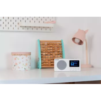 Blaupunkt DR6WH Tragbares Radio Weiß