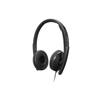 Lenovo 4XD1P83425 Kopfhörer/Headset Kabelgebunden Head-band Anrufe/Musik USB Typ-A Schwarz