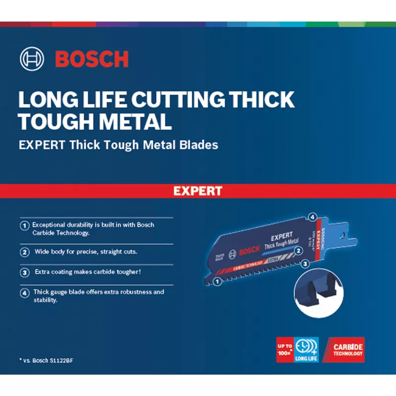 Bosch Expert 2 608 900 364 Stich-/Schwert-/Säbelsägeblatt Carbide 1 St.