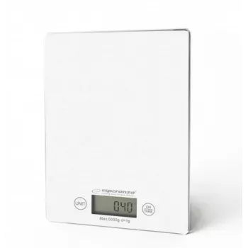 Esperanza EKS002W Küchenwaage Weiß Tischwaage Rechteckig Elektronische Küchenwaage