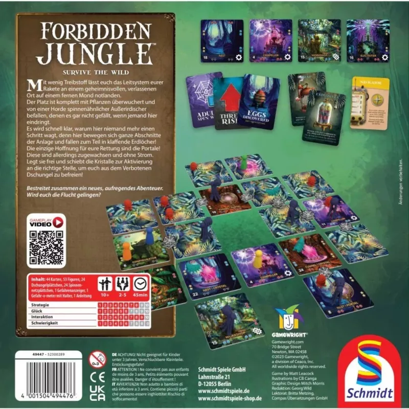 Forbidden Jungle, Brettspiel