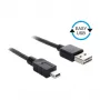 USB-Kabel DeLOCK 0,5 m USB2.0-A USB2.0 Mini-B