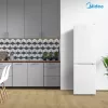 Kombi-Kühlschrank Midea MDRB369FGE01 — 262 L (Kühlteil 194 L / Gefrierteil 68 L), 177,3 cm, Energieeffizienzklasse E, Weiß