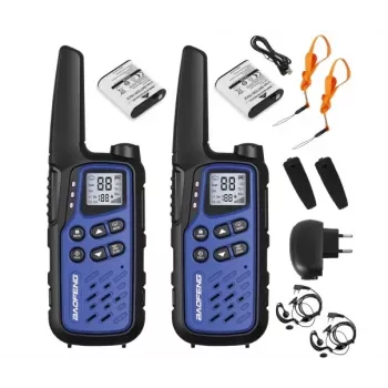 Walkie-Talkie Baofeng BF-T25E Blau, 2 Stück