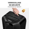 Powershred | LX70 | Schwarz | 18 L | Kreditkartenvernichtung | dB | Papierverarbeitung Standard/Ausgabe 11 Blatt pro Durchgang | Partikelschneider | Garantie 24 Monate