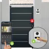 Videotürsprechanlage Tellur TLL331511 1080P mit Entriegelungsfunktion und Innengong