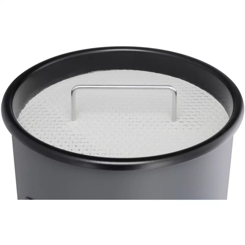 Abfalleimer Durable 333023 17 L rund Metall Silber