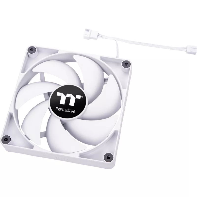 Thermaltake CT120 120mm Gehäuselüfter Weiß 2er-Pack