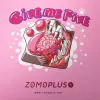 ZOMOPLUS Give Me Five Gaming-Mauspad, 500x420mm - rosa
