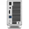 OWC Mercury Elite Pro Dual Weiß – externes Gehäuse für 2× 3,5-Zoll-SATA-Festplatten, RAID 0/1/SPAN, USB Typ‑B