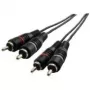Audiokabel Schwaiger CIK5450 5m 2x Cinch-Stecker Schwarz