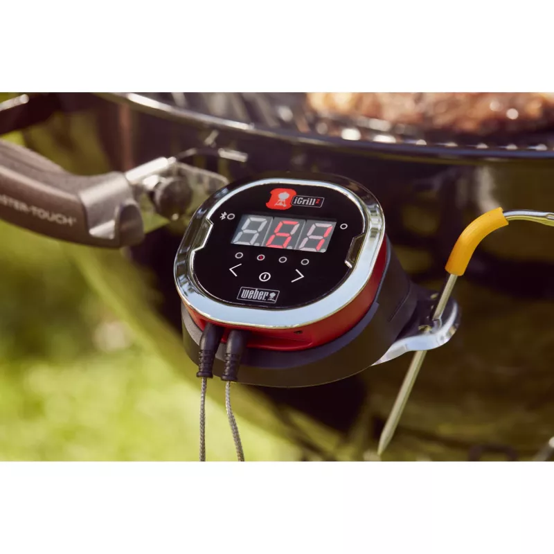 Weber Holzkohlegrill Master Touch GBS E-5750, 57 cm Schwarz