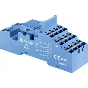 Finder Relaissockel 1 Stück 94.P4 Serie 55, Serie 86, Serie 094 55.32, 55.33, 8 (94.P4)