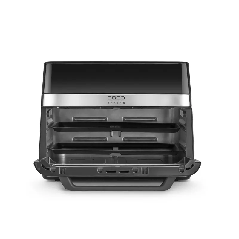Caso Air Fryer | DuoChef | Leistung 2200 W | Fassungsvermögen 14 L | Schwarz