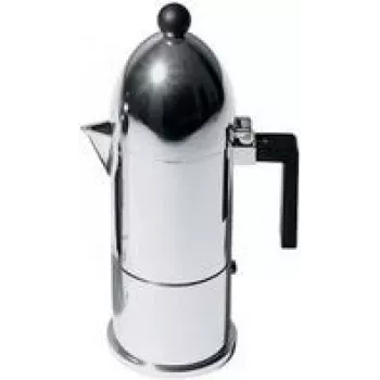 Moka-Kanne Alessi A9095/6 B Aluminium 285 mm Höhe