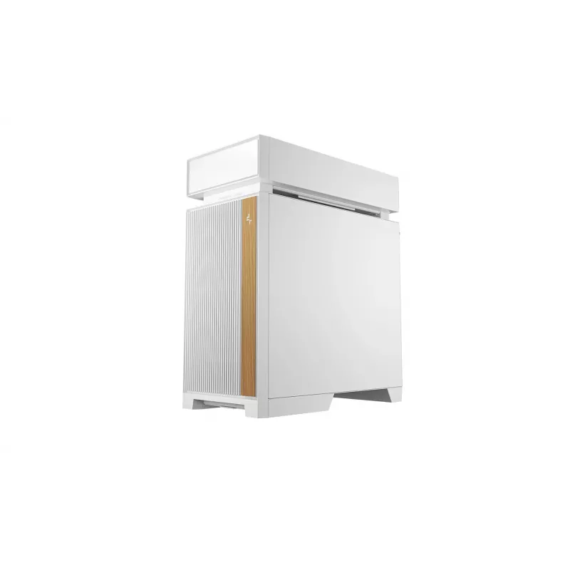 PC-Gehäuse DeepCool CL660 WH Weiß — ATX/Micro-ATX/Mini-ITX, gehärtetes Glas, unterstützt ATX/PS2/SFX/SFX‑L Netzteile