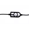 Kabelgebundenes Gaming-Headset GEMBIRD GHS-U-5.1-01 — Over-Ear, 5.1-Unterstützung, 20–20.000 Hz, 2 m Kabel, Rot/Schwarz