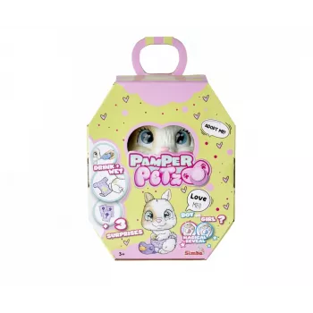 Plüschtier SIMBA Pamper Petz Hase (Windelbande) Modell 105953052, weicher Stofftier