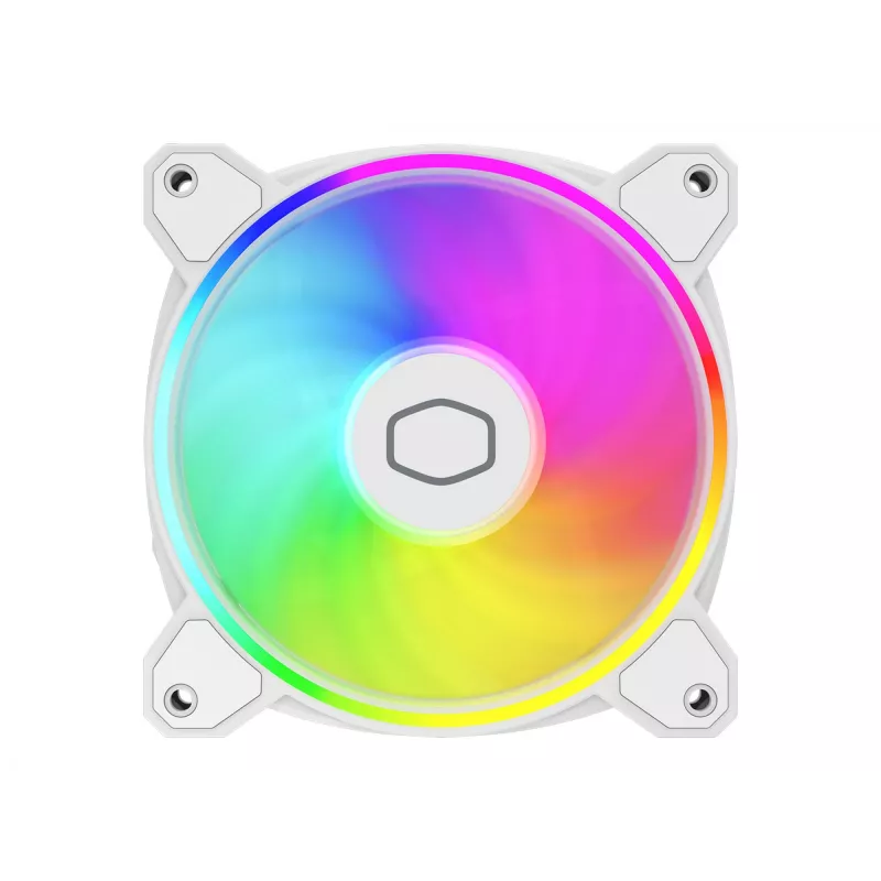Cooler Master MasterFan MF120 Halo2 White Edition 120mm ARGB Gehäuselüfter